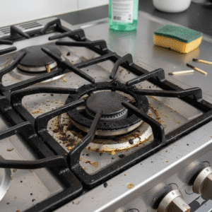Wyczyscto.pl - ruszt kuchenki gazowej
