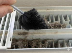 czyszczenie grzejnika.