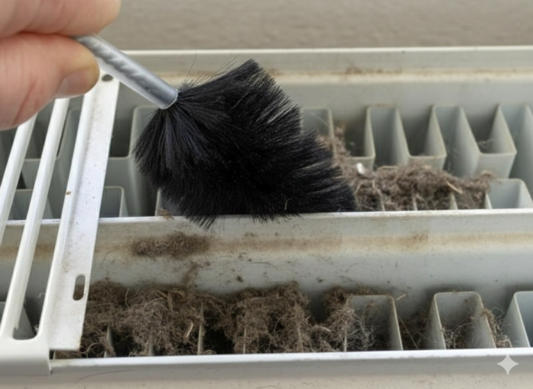 czyszczenie grzejnika.